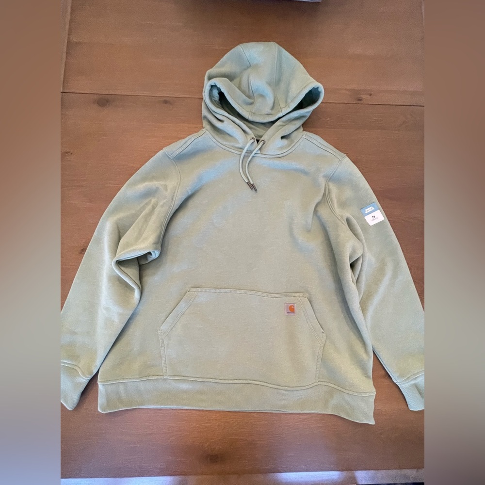 CARHARTT WOMEN'S RAIN DEFENDER® RELAXED FIT MIDWEIGHT SWEATSHIRT NWT